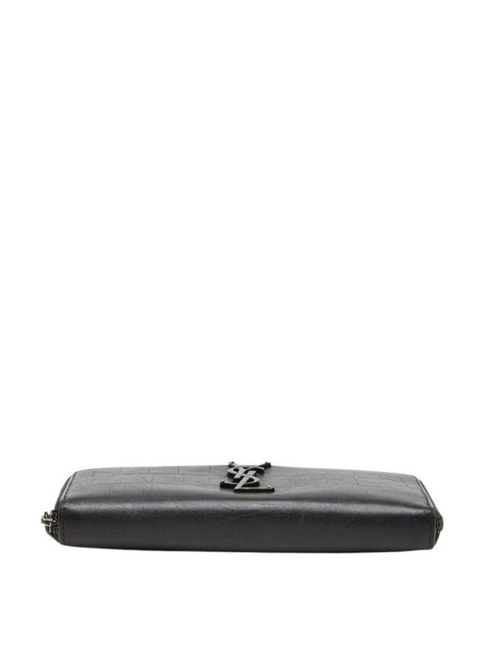 Saint Laurent YSL Logo Croco Wallet - Picture 3 of 10